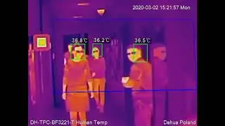 Демонстрация тепловизоров Dahua