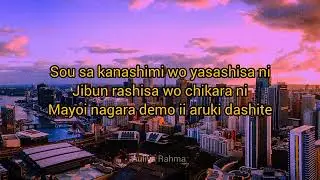 kanashimi wo yasashisa (Karaoke 80% Version) | kesedihan menjadi kebaikan