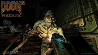 DOOM 3 Redux 20th Anniversary Edition [dhewm3, Realistic Weapons, EAX] - Monorail | 4K/60