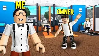 This Gym Was For NERDS Only.. The Owner Had An EVIL Plan! (Roblox Bloxburg)
