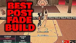 BEST POST FADE CENTER BUILD FOR CLOSE SHOT GLITCH NBA 2K25