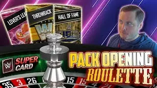 DREAM OVER?! WWE SuperCard Pack Opening Roulette Challenge!