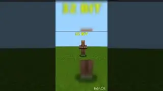 1bit, 2bit, 4bit, 8bit, 16bit, 32bit, 64bit, 128bits and 256bits Minecraft😍