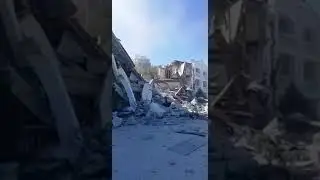 вот что осталось от базы наемников в одессе!!!