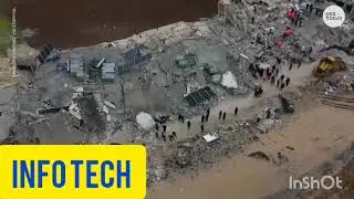 Drone Shows Destruction In Turkey| After EARTHQUAKE more than 7000 dead