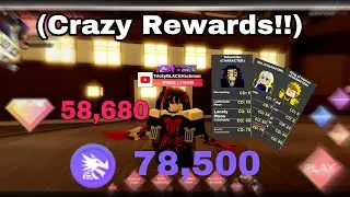 Spending all of my gems on bossrush tickets (Crazy Rewards) | Anime Dimensions