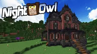 Halloween Haunted House | NightOwl Ep 9 [Minecraft 1.19 Multiplayer]