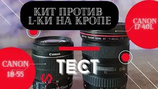 canon 17-40 l vs canon 18-55 is stm. Тестирую как обстоят дела на кропе.