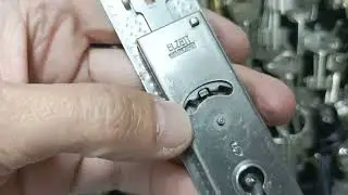 Сделать ключ по мебельному замку Elzett.