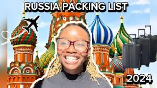 RUSSIA PACKING LIST 🇷🇺// For African Students 🌍