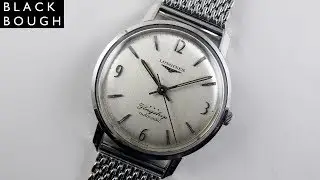 Longines Flagship Ref. 3104 -1 steel vintage wristwatch, circa 1960