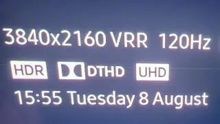 Samsung S95B 120hz VRR flickering