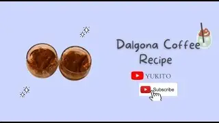 Simple Dalgona Coffee Recipe !
