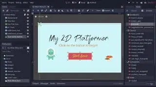 9. Creating a button script in Godot 3.2 - Digital Student Online School