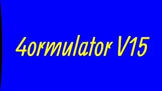 (REUPLOAD) 4ormulator V15 Sound Effect