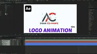 Simple Motion Logo Animation in After Effects | After Effects Tutorials Logo Animation