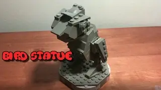 Lego Bird Statue
