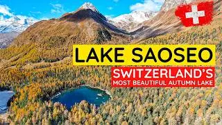 Unreal Autumn in Switzerland – Lake SAOSEO 4K Drone Film