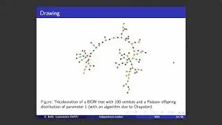 On the Independence Number of Random Trees via Tricolourations (AofA2022)