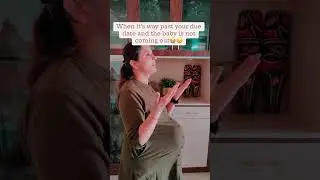 Still waiting…Baby’s got their own schedule!   #30weeks #32weeks #pregnancy #pregnancyannouncement