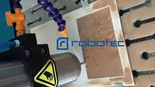 mini cnc router with good quality from ROBOTEC company