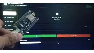 How to flash Firmware using ESP Flasher Tool | elecQunata Tutorials