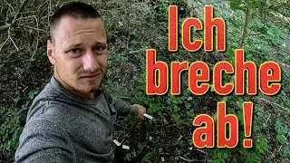 Ich muss die Schatzsuche WIEDER abbrechen 🙄 (Metalldetektor im Wald) - Sondeln