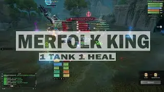 We got 2nd place! Merfolk King Challenge 1tank 1heal