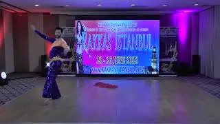 Chris of Melbourne Rakkas Istanbul International Oriental Dance Festival 2024