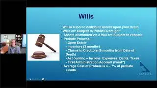 Webinar - The Essentials of Estate Planning and Elder Law