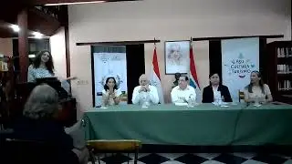 Homenaje al poeta, Jacobo Rauskin en la Biblioteca Municipal Augusto Roa Bastos. 2024