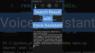 Code Your Own Voice Assistant #python #programming