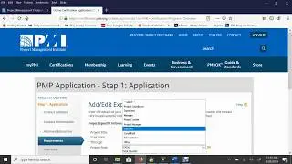 PMP Application Examples + Process