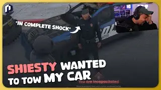 Shiesty Was in COMPLETE SHOCK When He tried to TOW My CAR | NoPixel 4.0 CLIPS
