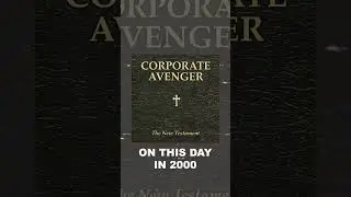 ON THIS DAY in SUB NOIZE HISTORY Corporate Avenger's dropped ‘New Testament’ 24 years ago.. #shorts