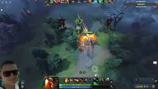 Обожаю командную игру. Phoenix DotA 2 7.33e)