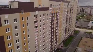 ЖК "Три Богатыря" с высоты птичьего полета! Ход строительных работ осень 2021 год.