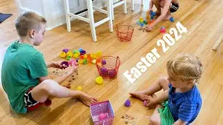 Pregnant Mom of 3 Easter Vlog 2024
