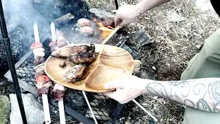 LAMB Billuru, Beef Kidney and Heart Kebab | Grilled offal in nature.