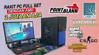 1# Rakit PC 2 Jutaan dengan AMD APU bisa main, GTA V, PUBG LITE, Lumion DLL
