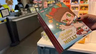POP MART Christmas Reindeer Molly Unboxing!!!