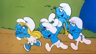 Lumotut korvakorut • Smurffit