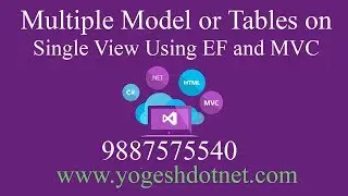 multiple model in single view in mvc | hindi