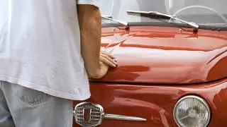 Italian guy mount his own classic car like a lego | Fiat 500 F 1965