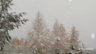 Снег идёт на улице