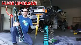 Upgrading The Suspension On My Land Cruiser 80! Dobinson's 3.5