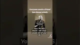 How to choose a friend. Full video on TikTok @TopeGloria