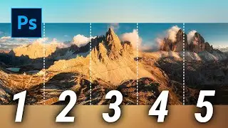 How to create a Dreamy Drone Panorama in Photoshop