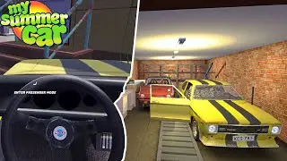 DRIVEABLE JANI'S CAR - I STOLE HIS RICOCHET ST - My Summer Car 