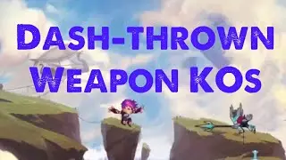 How to get Dash-thrown Weapon KOs in Brawlhalla